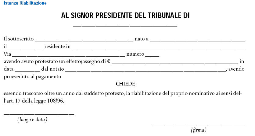 Schema assegno bancario