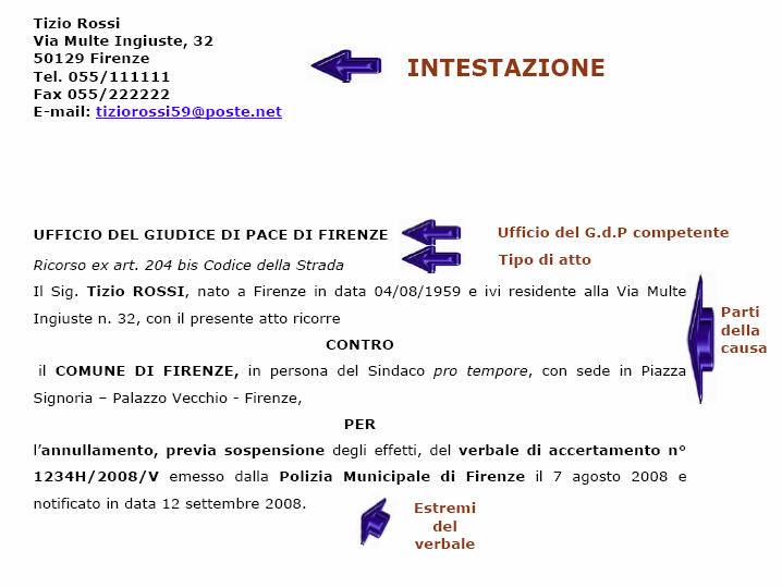 esempio-ricorso-1 esempio-ricorso-1