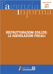 le agevolazioni fiscali per le ristrutturazioni edilizie - aggiornato a luglio 2011