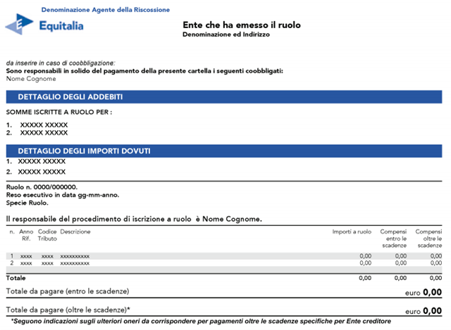 fac simile cartella 1