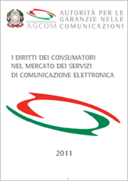 cliccare sull'immagine per scaricare la guida in formato pdf i diritti dei consumatori nel mercato dei servizi di comunicazione elettronica